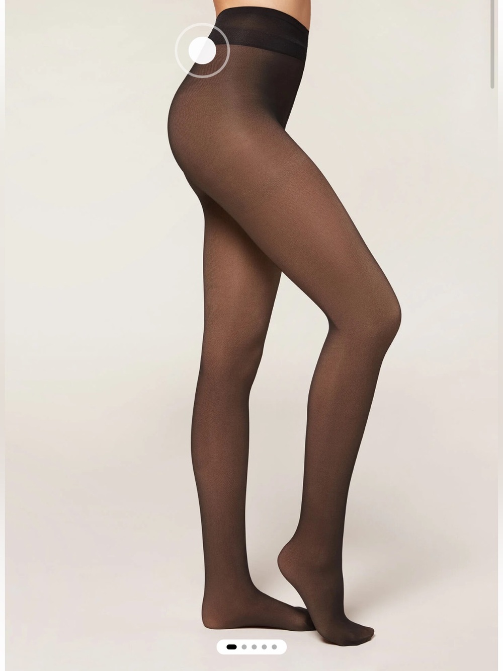 NWT Calzedonia Sheer Effect Thermal Tights Medium M NEW